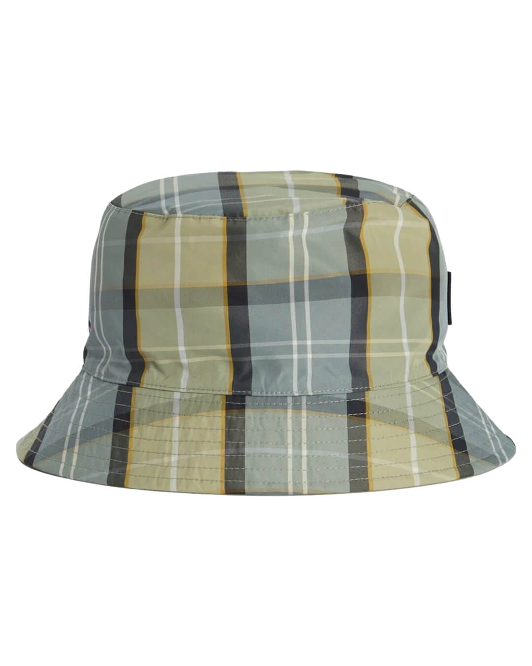 Barbour Hats Barbour Green Hutton Reversible Bucket Hat Tn37 Highland Lake Tartan/Seagreen
