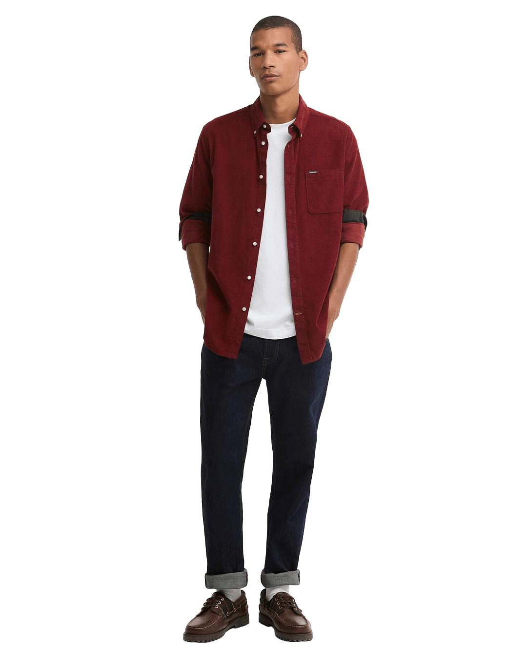 Barbour Shirts Barbour Russet Brown Ramsey Tailored Shirt