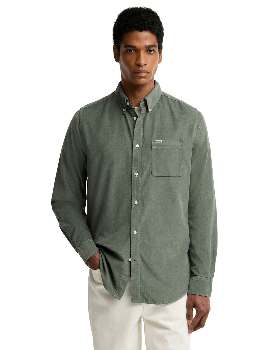 Barbour Shirts Barbour Green Ramsey Tailored Shirt