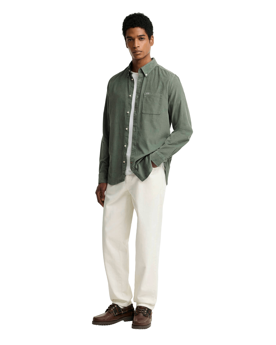 Barbour Shirts Barbour Green Ramsey Tailored Shirt