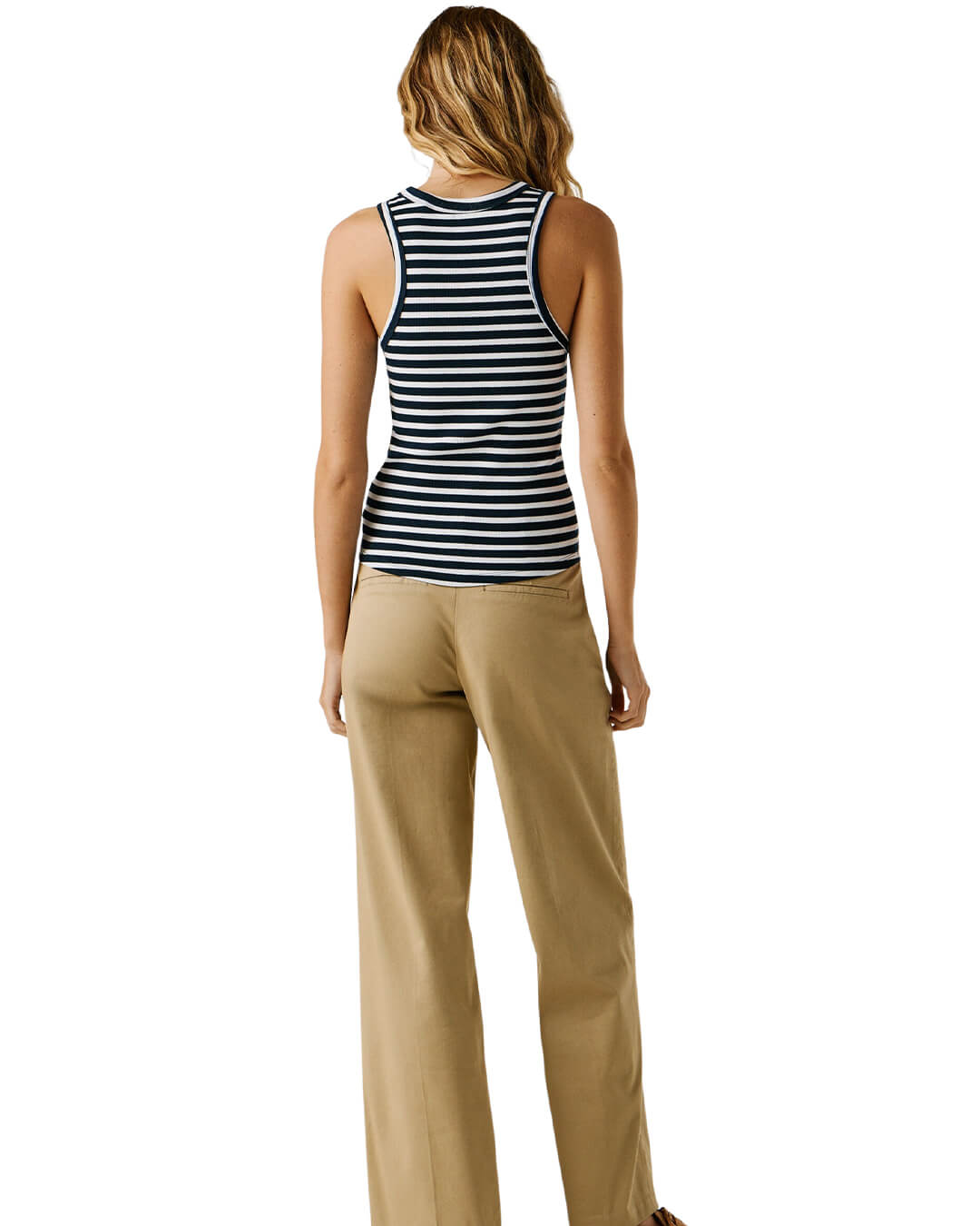 Pepe Jeans Marian Striped Dulwich P594 T- Blue Shirt