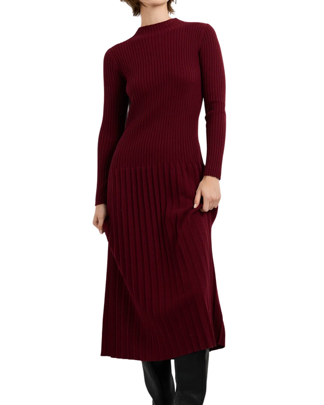 Pepe Jeans Dresses Pepe Jeans Anna Dress Bordeaux Red P298