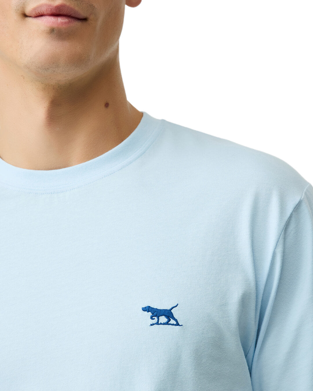 Rodd & Gunn The Gunn Tee 2.0 Ice Blue