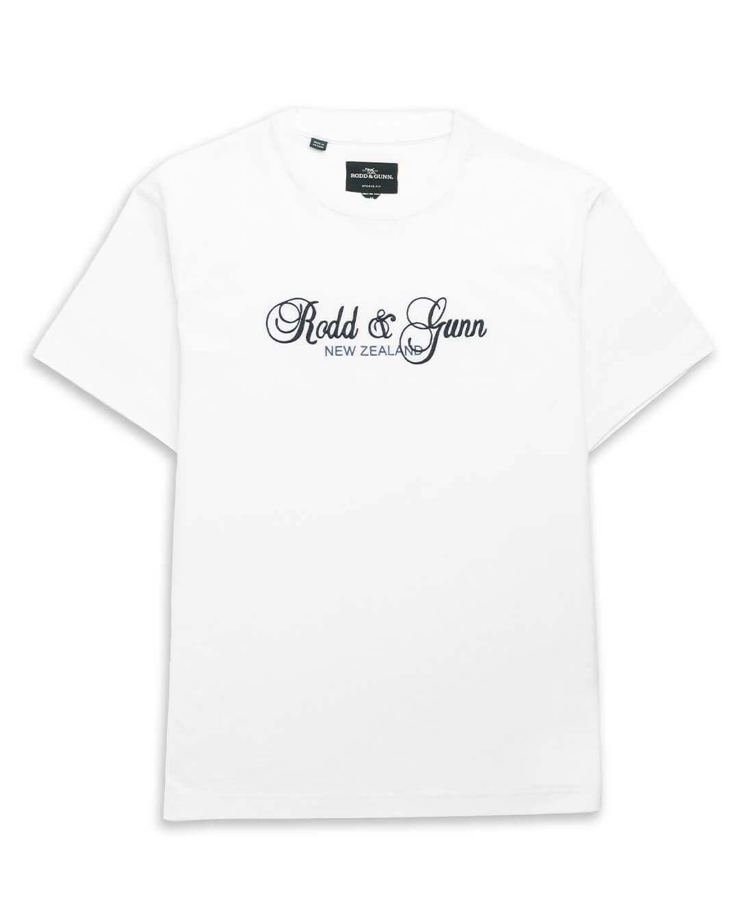 RODD & GUNN T-Shirts RODD & GUNN WENDON VALLEY SNOW