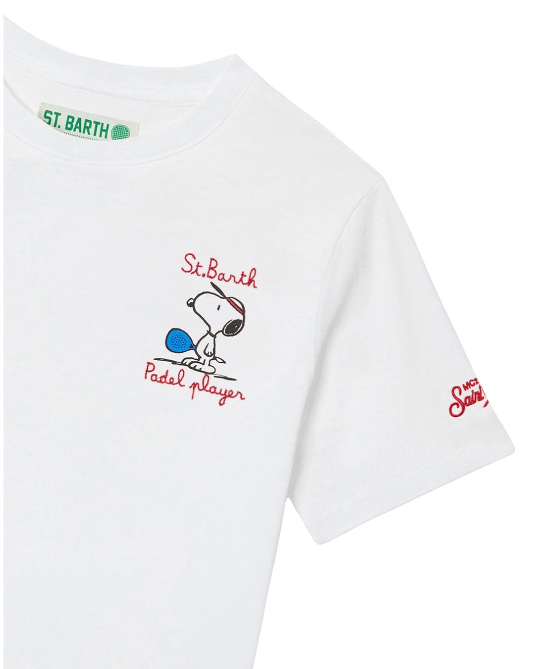 MC2 Saint Barth T-Shirts MC2  Portland Jr Boy Cotton Snoopy Happy Padel