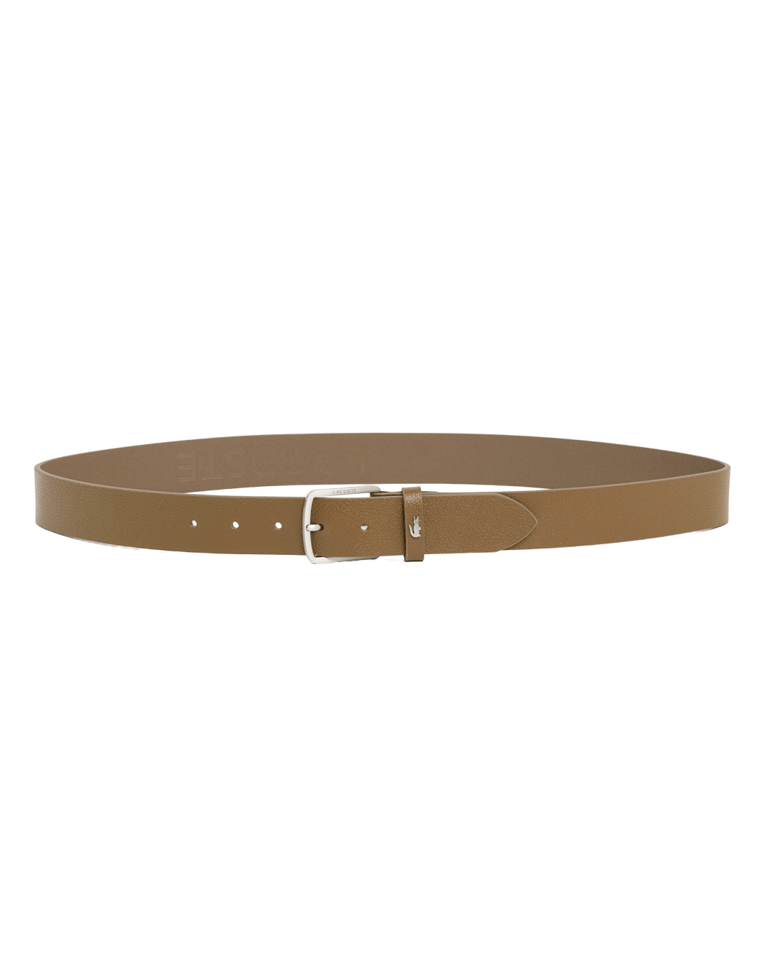 Lacoste Beige Leather Belt
