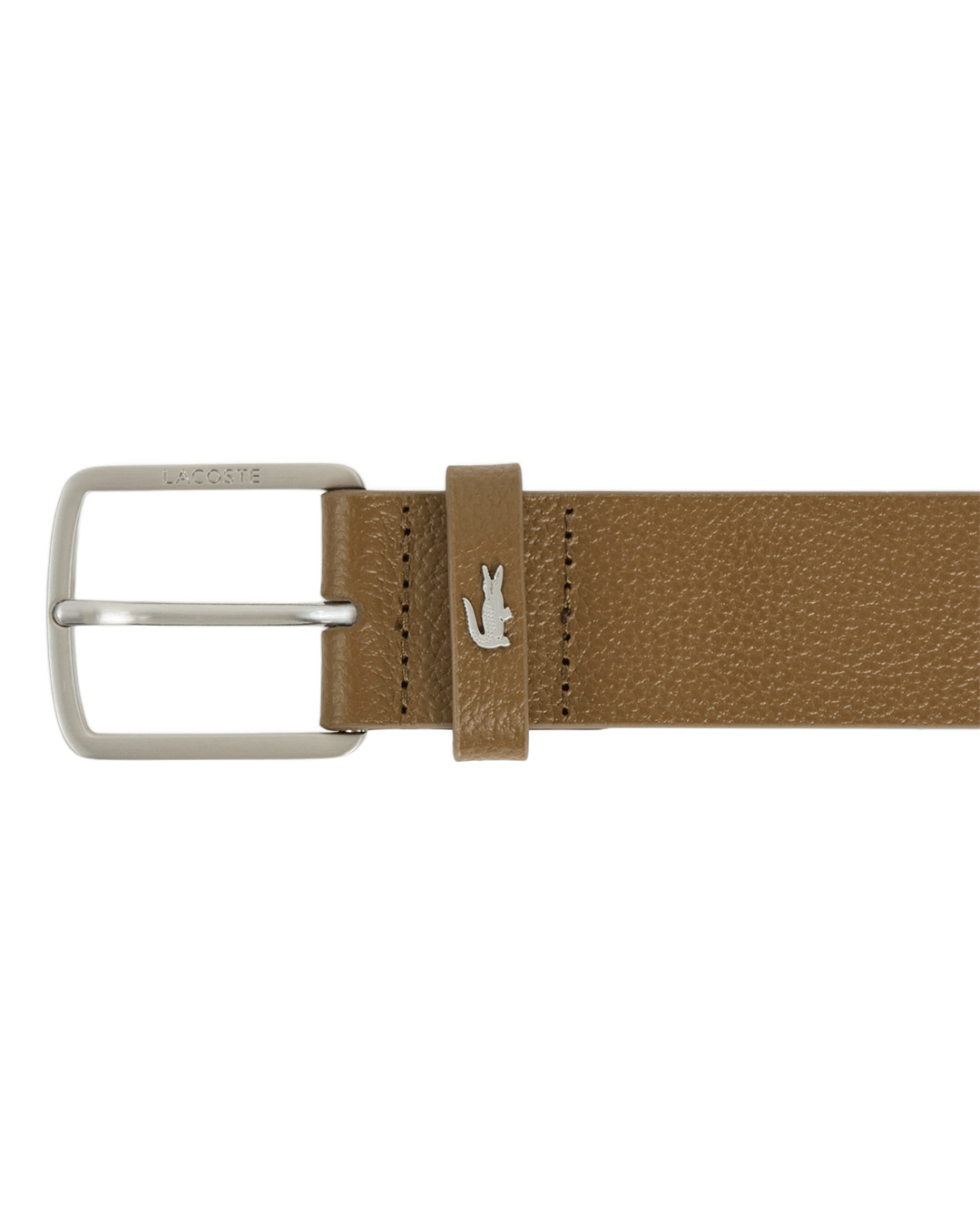 Lacoste Beige Leather Belt