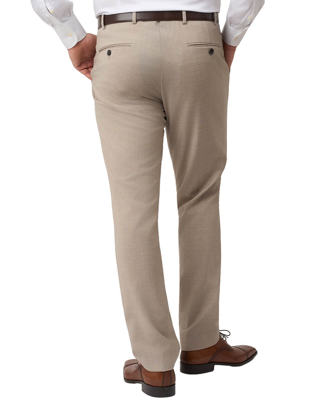Gagliardi Beige Trousers Mixer Reda Canvas