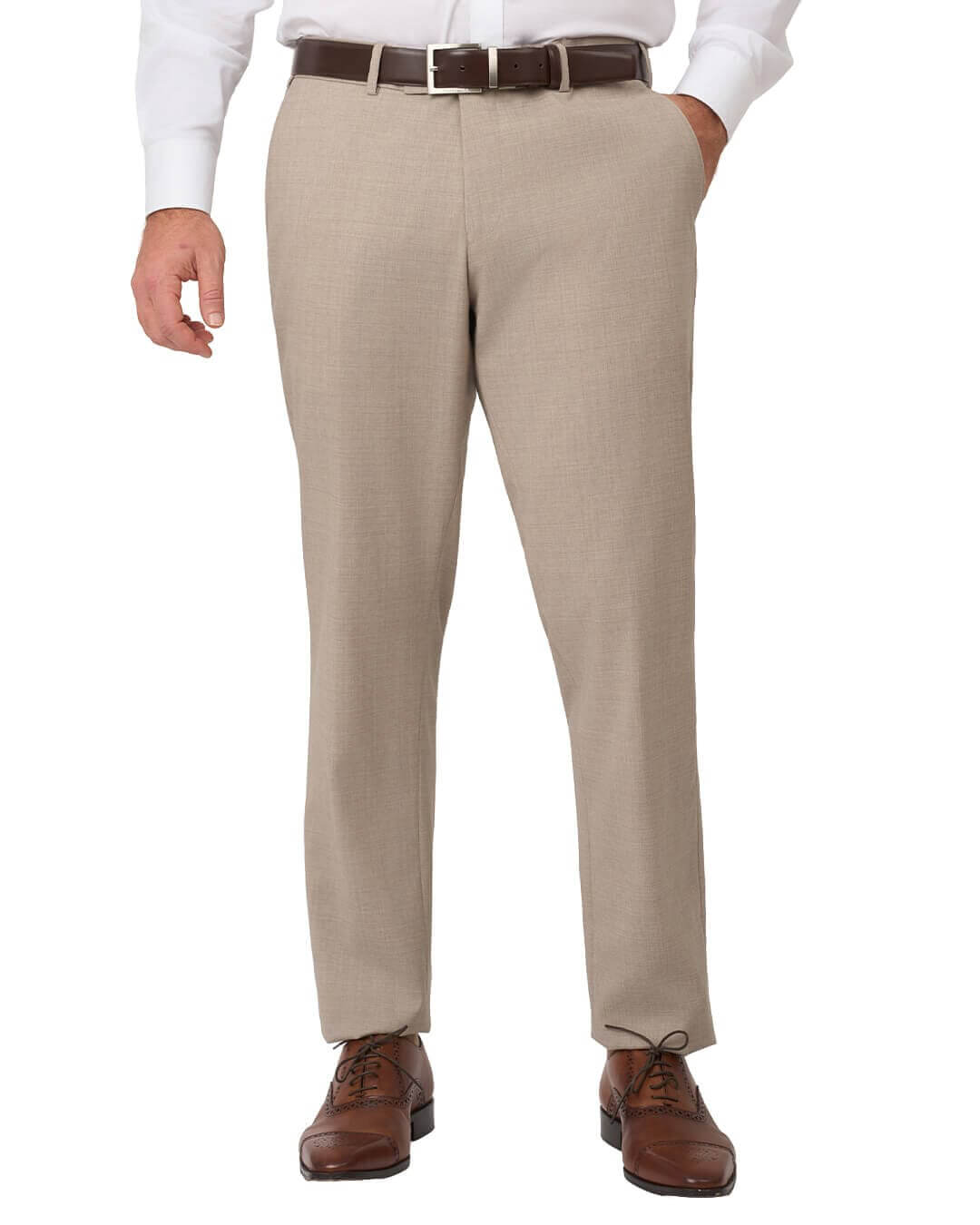 Gagliardi Beige Trousers Mixer Reda Canvas