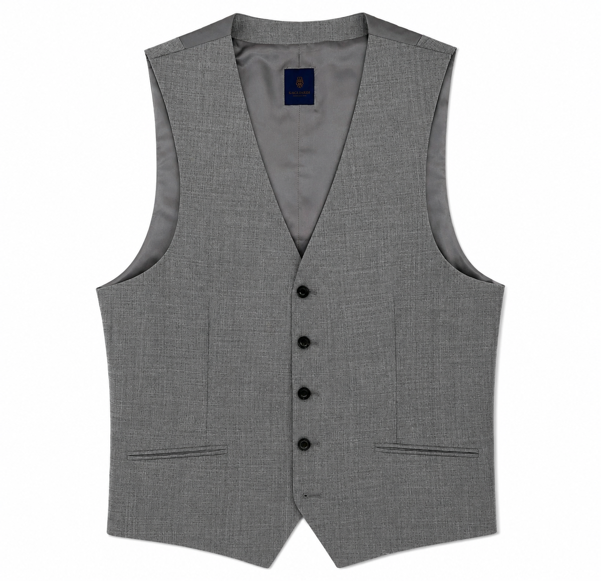 Gagliardi Grey Waistcoat Mixer Reda Canvas