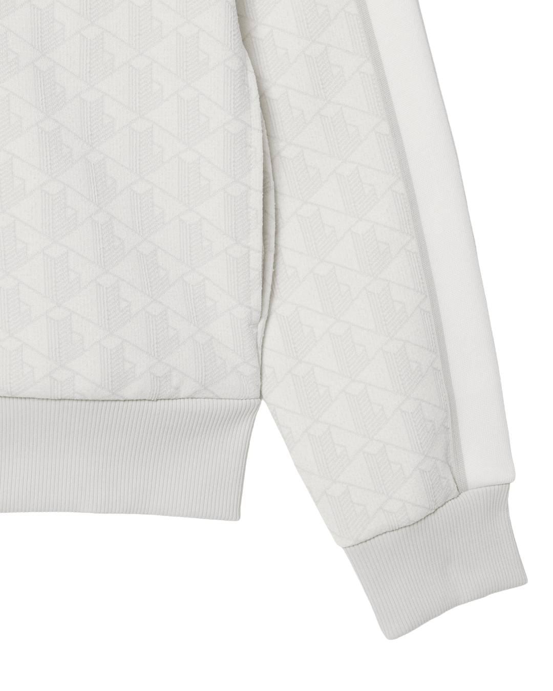 Lacoste Sky Blue and Off-White Sweatshirt