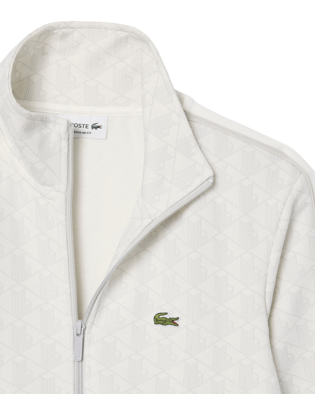 Lacoste Sky Blue and Off-White Sweatshirt