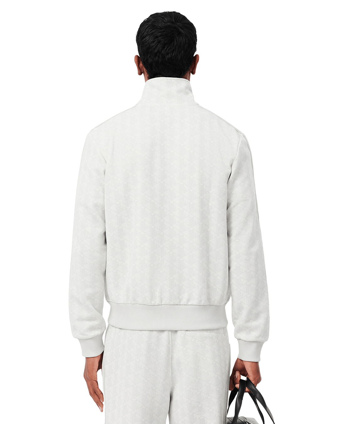 Lacoste Sky Blue and Off-White Sweatshirt