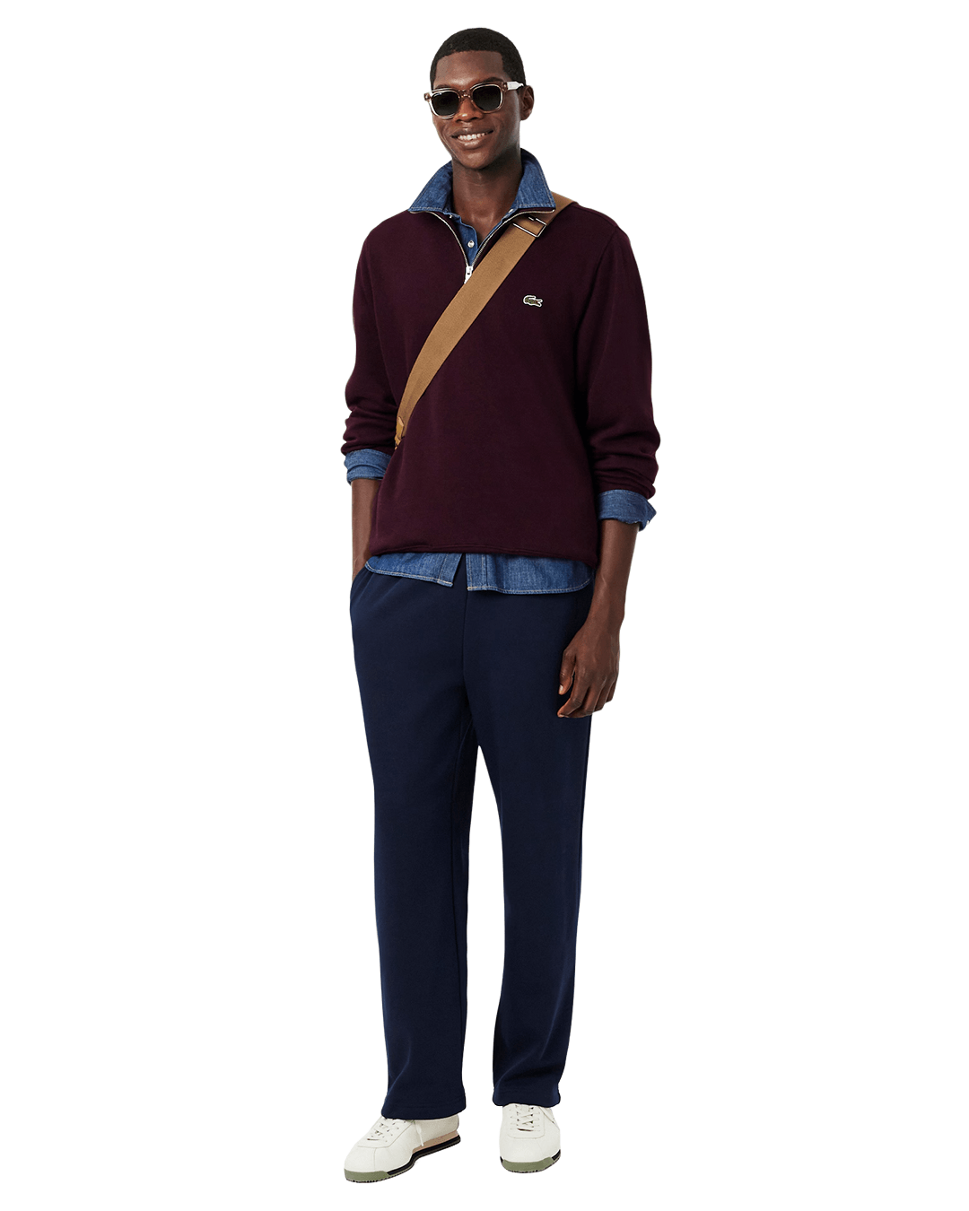 Lacoste Burgundy Sweatshirt