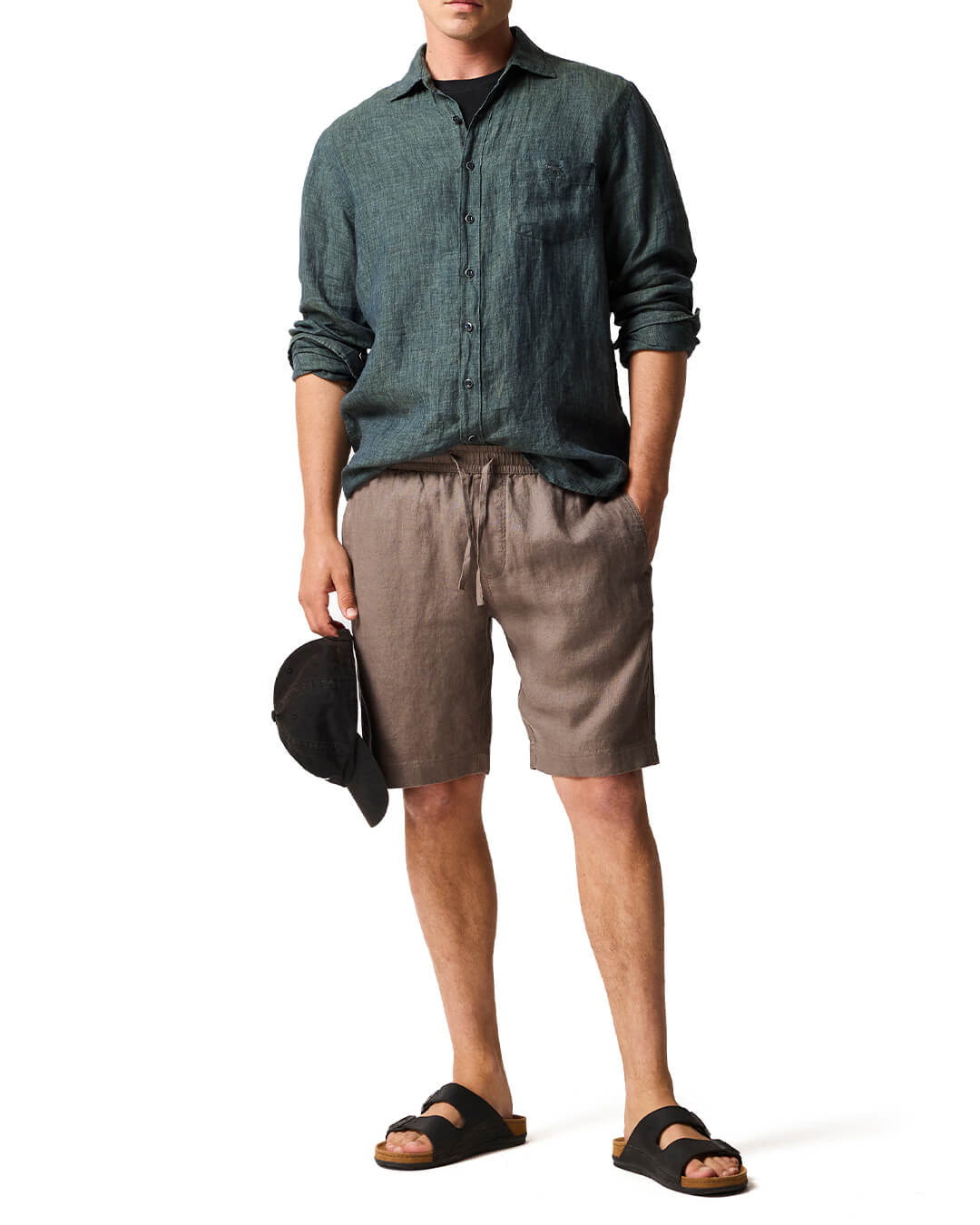 Rodd & Gunn Linen 9" Resort Driftwood