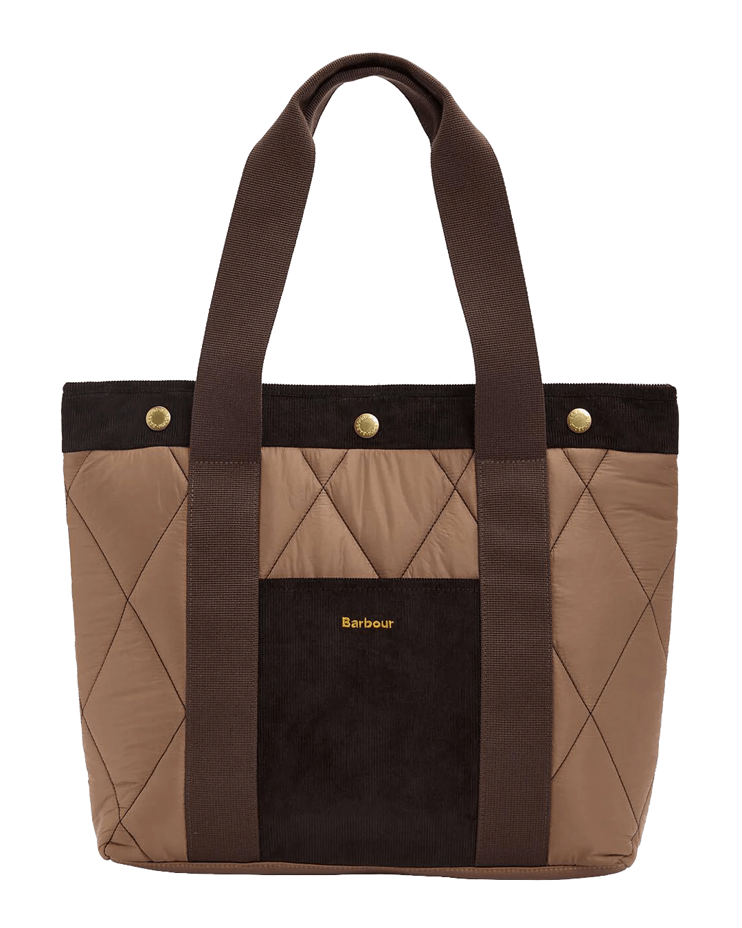 Barbour Bags ONE Barbour Brown Barbour Healy Tote Bag Br71 Muted