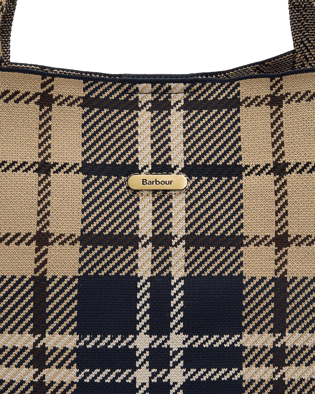 Barbour Bags ONE Barbour Brown Barbour Layla Tartan Large Tote Bag Tn39 Birchwood Dress Tartan