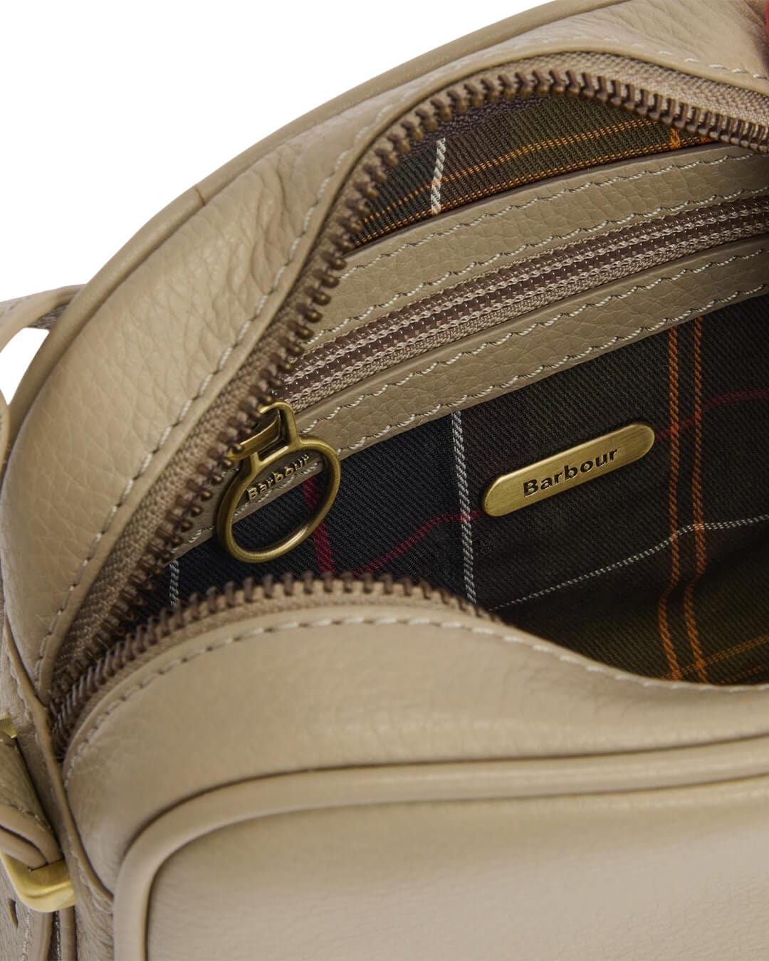 Barbour Bags ONE Barbour DAPHNE LEATHER XBODY BAG SN51 DUNE