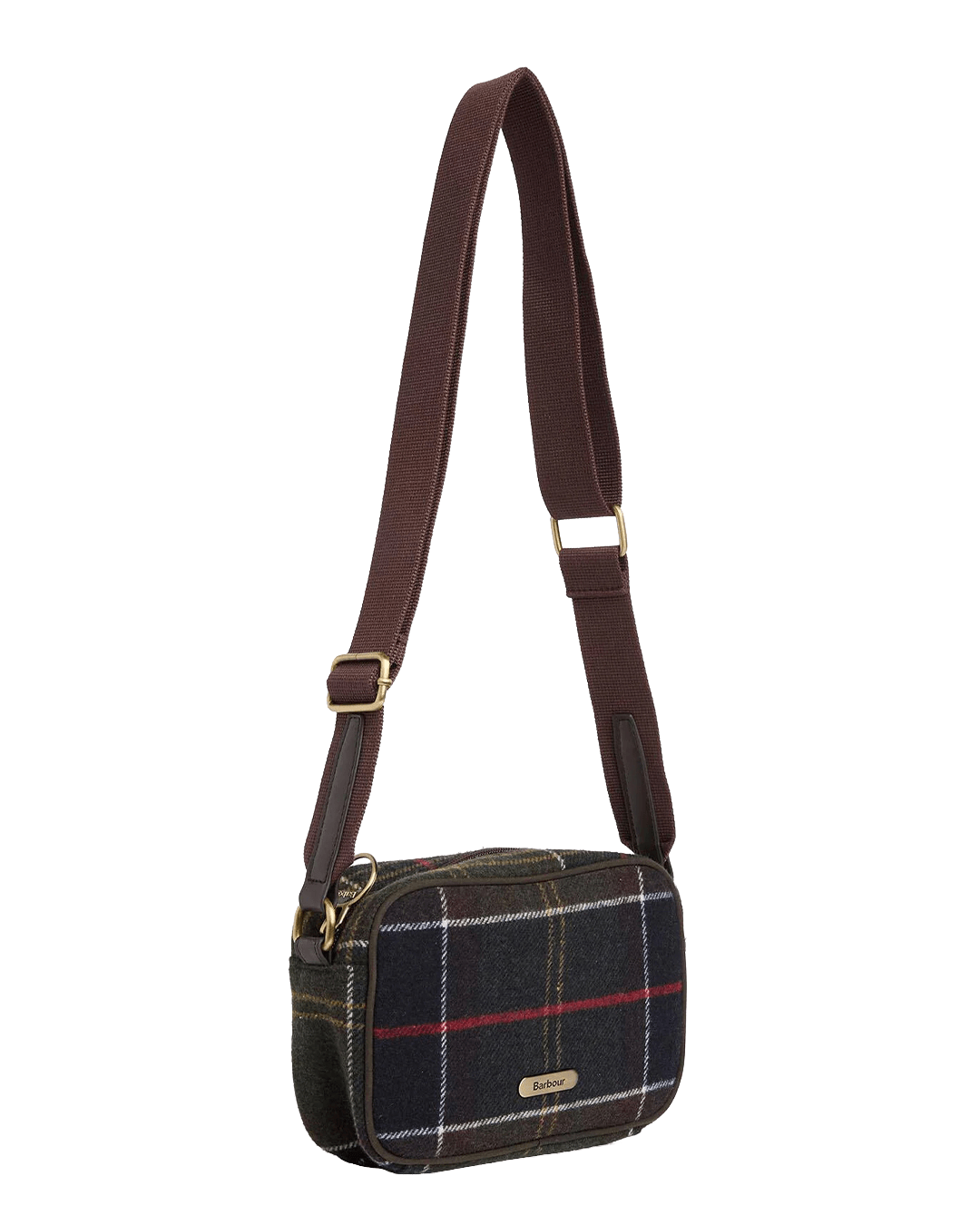 Barbour Bags ONE Barbour Green Barbour Contin Ttn Mini Crossbody Bag Tn11 Classic Tartan