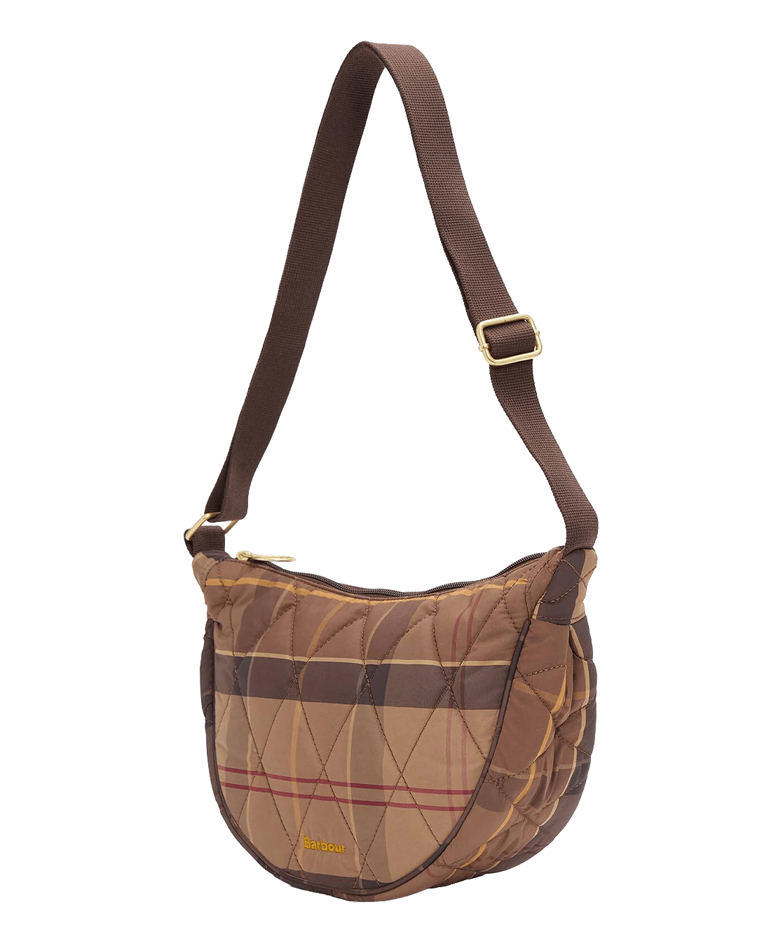 Barbour Bags ONE Barbour Green Barbour Healy Tartan Sling Bag Tn91 Muted Tartan