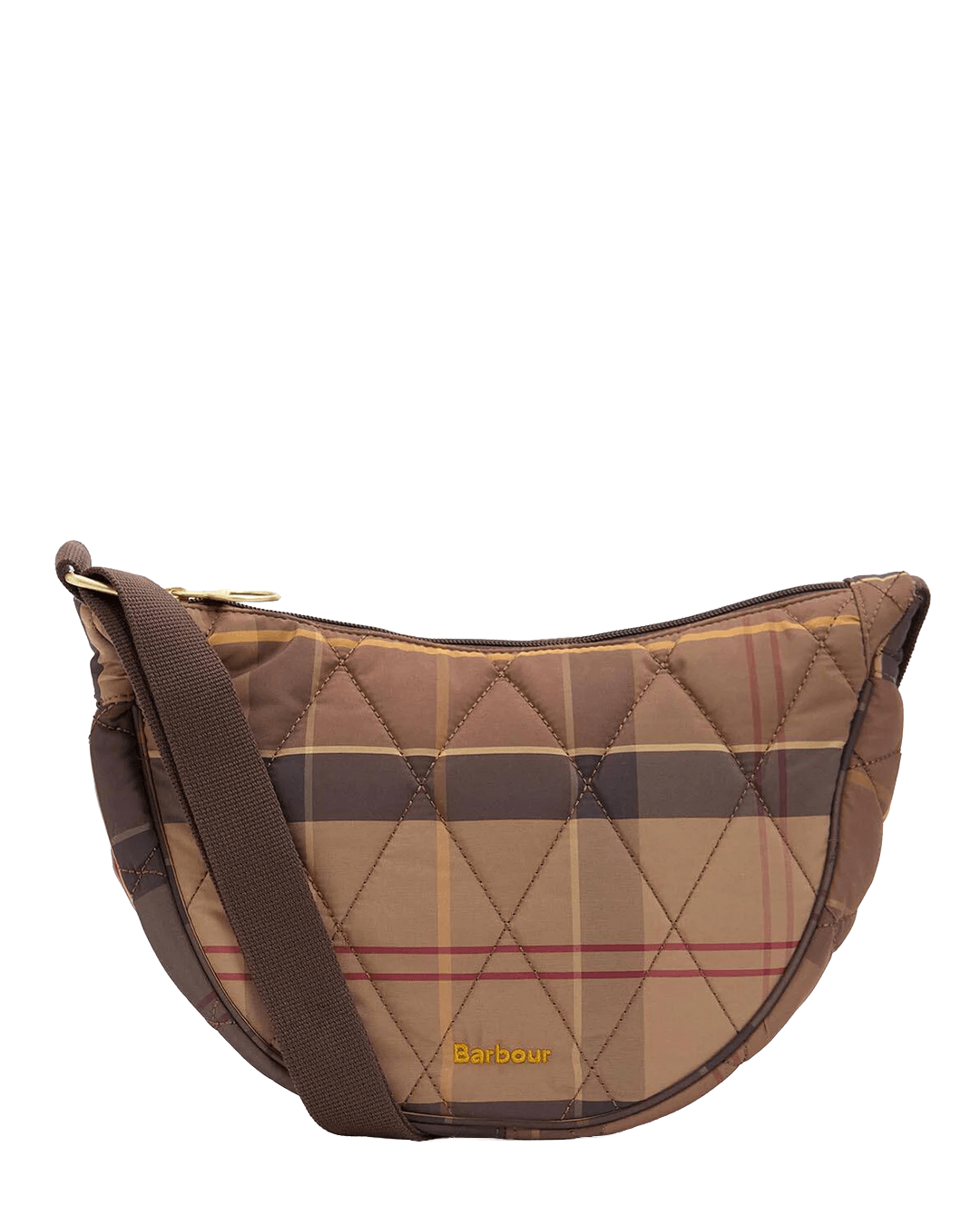 Barbour Bags ONE Barbour Green Barbour Healy Tartan Sling Bag Tn91 Muted Tartan