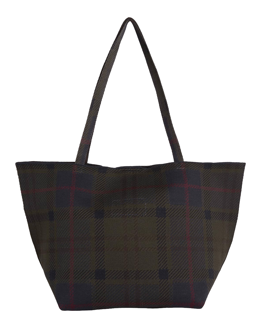 Barbour Bags ONE Barbour Green Barbour Layla Tartan Large Tote Bag Tn43 Shadow Classic Tartan