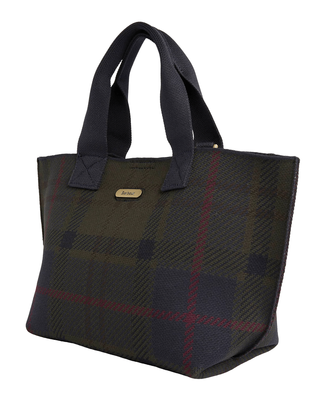 Barbour Bags ONE Barbour Green Barbour Layla Tartan Mini Tote Bag Tn43 Shadow Classic Tartan