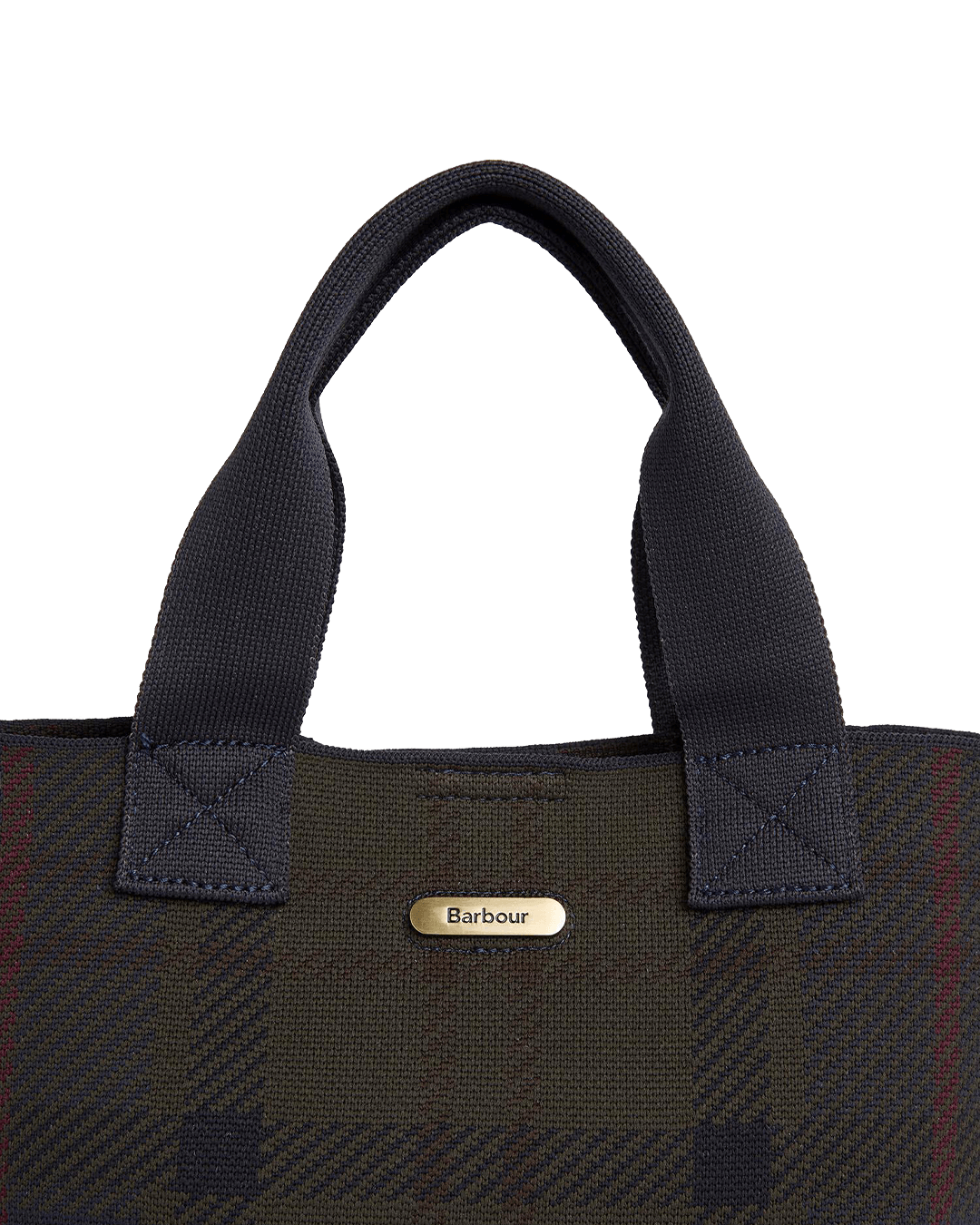 Barbour Bags ONE Barbour Green Barbour Layla Tartan Mini Tote Bag Tn43 Shadow Classic Tartan