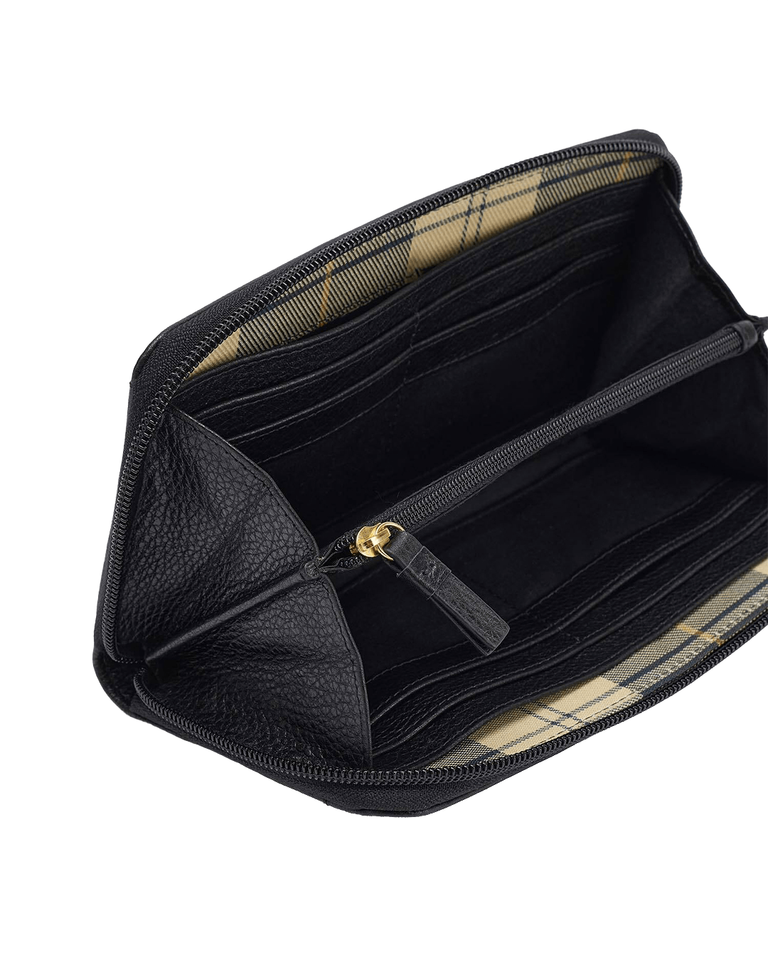 Barbour Bags ONE Barbour Green Daphne Ancient Tartan Purse