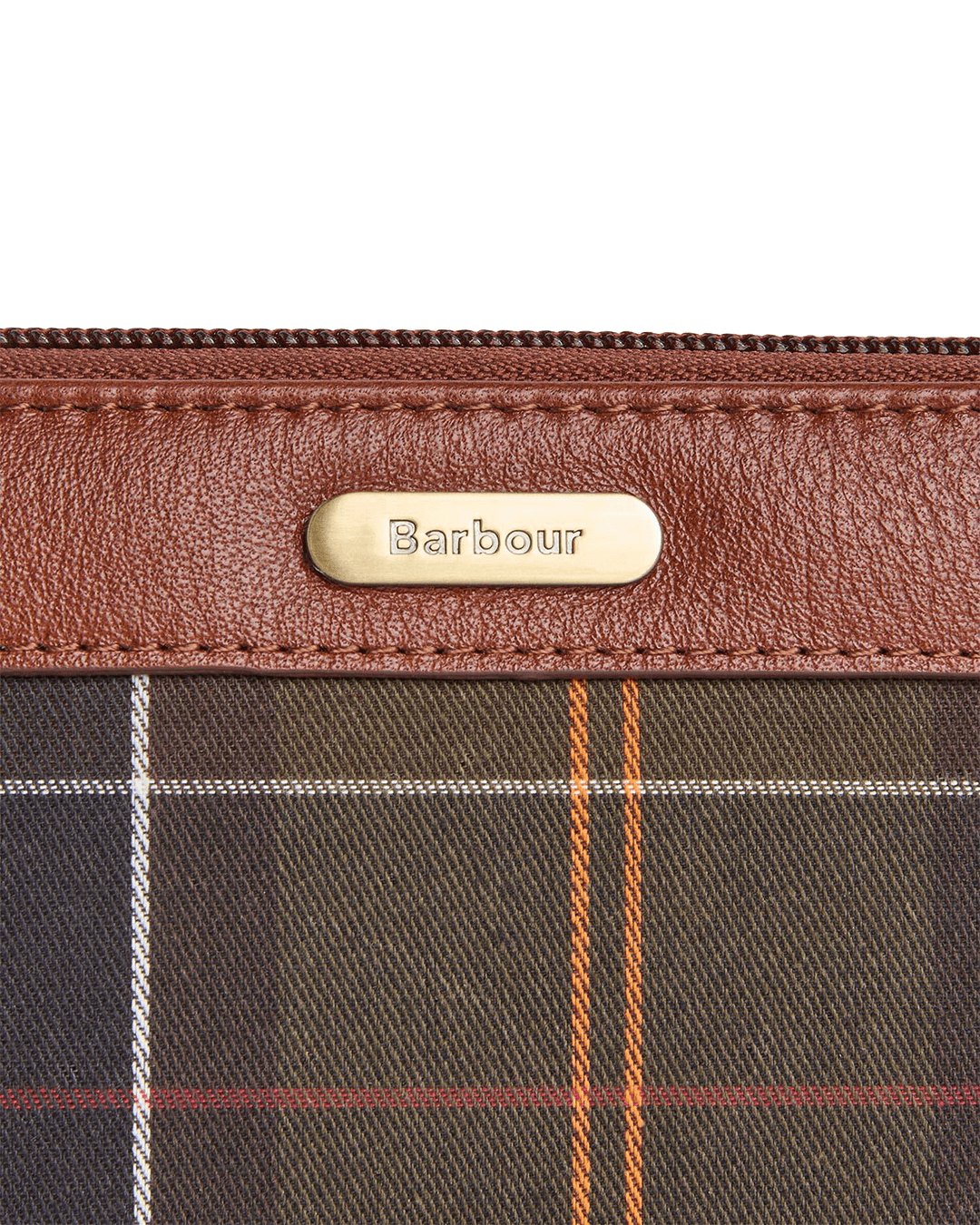 Barbour Bags ONE Barbour Green Daphne Classic Tartan Purse