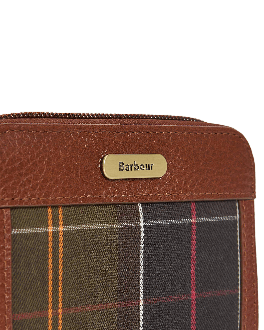 Barbour Bags ONE Barbour Green Daphne Classic Tartan Purse