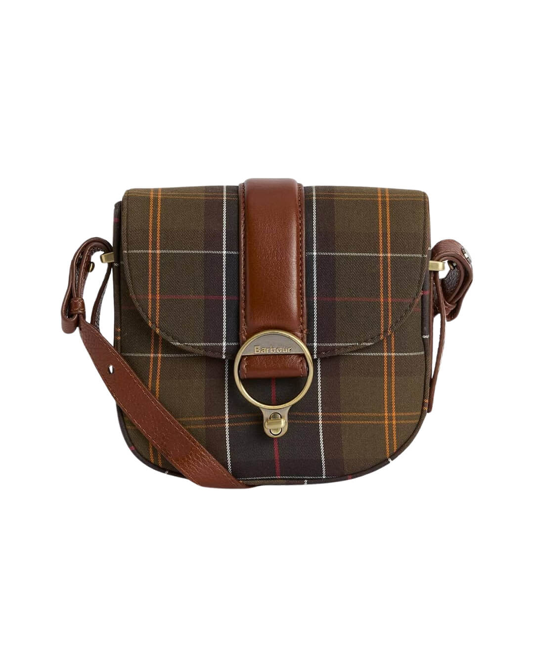 Barbour Bags ONE Barbour Green Elm Tartan Xbody Bag Tn11 Classic Tartan