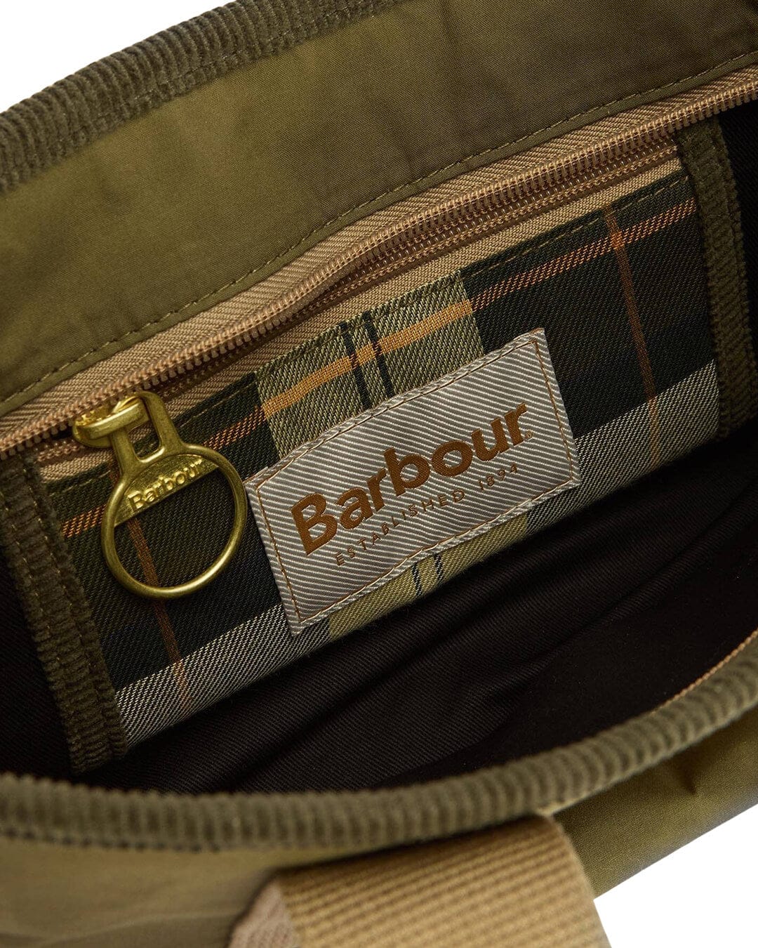 Barbour Bags ONE Barbour Green Mini Mya Tote Bag