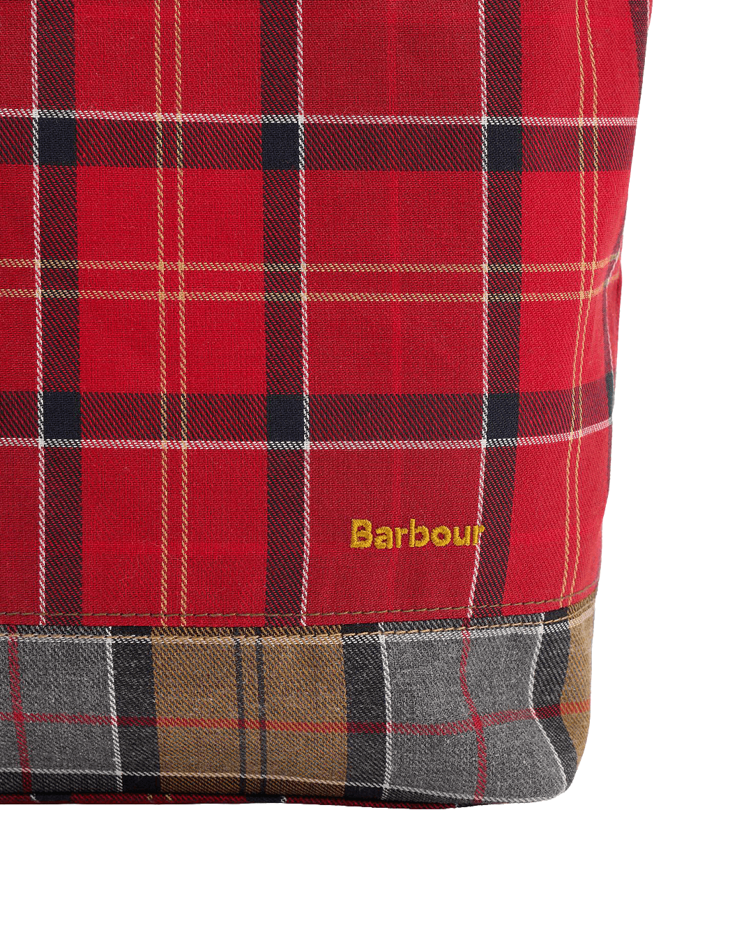Barbour Bags ONE Barbour Green Mya Tartan Patchwork Tote Bag