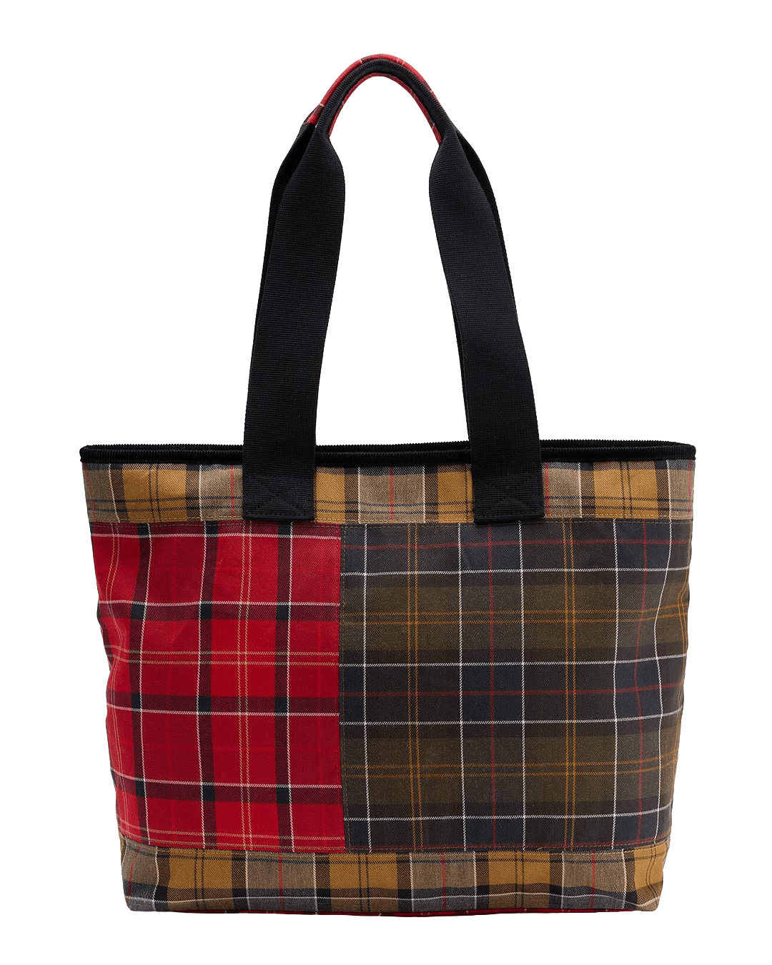 Barbour Bags ONE Barbour Green Mya Tartan Patchwork Tote Bag