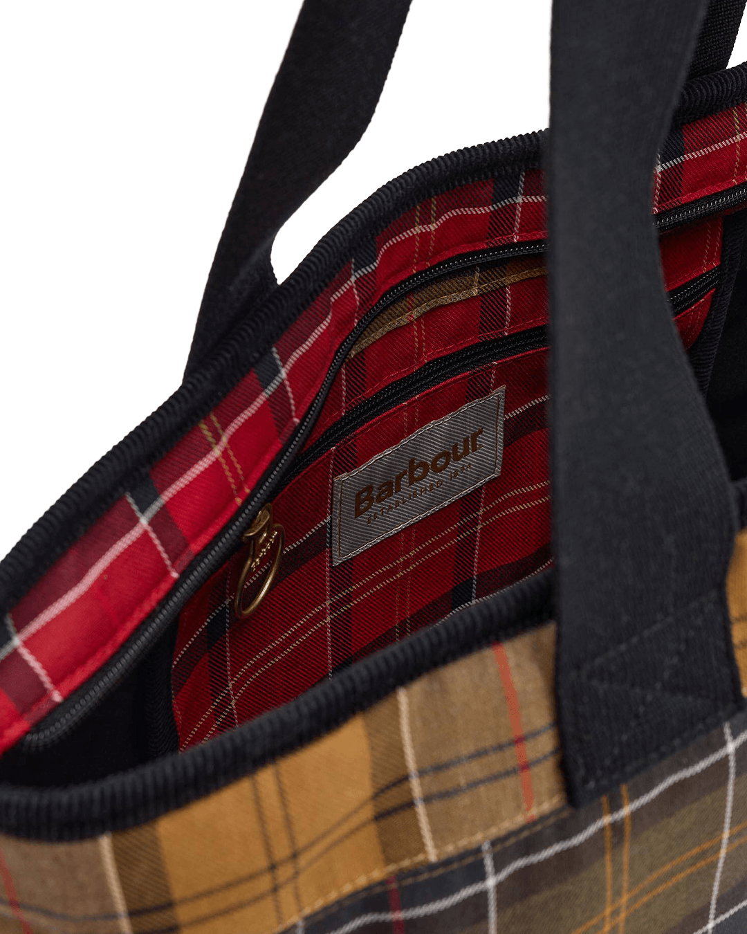 Barbour Bags ONE Barbour Green Mya Tartan Patchwork Tote Bag