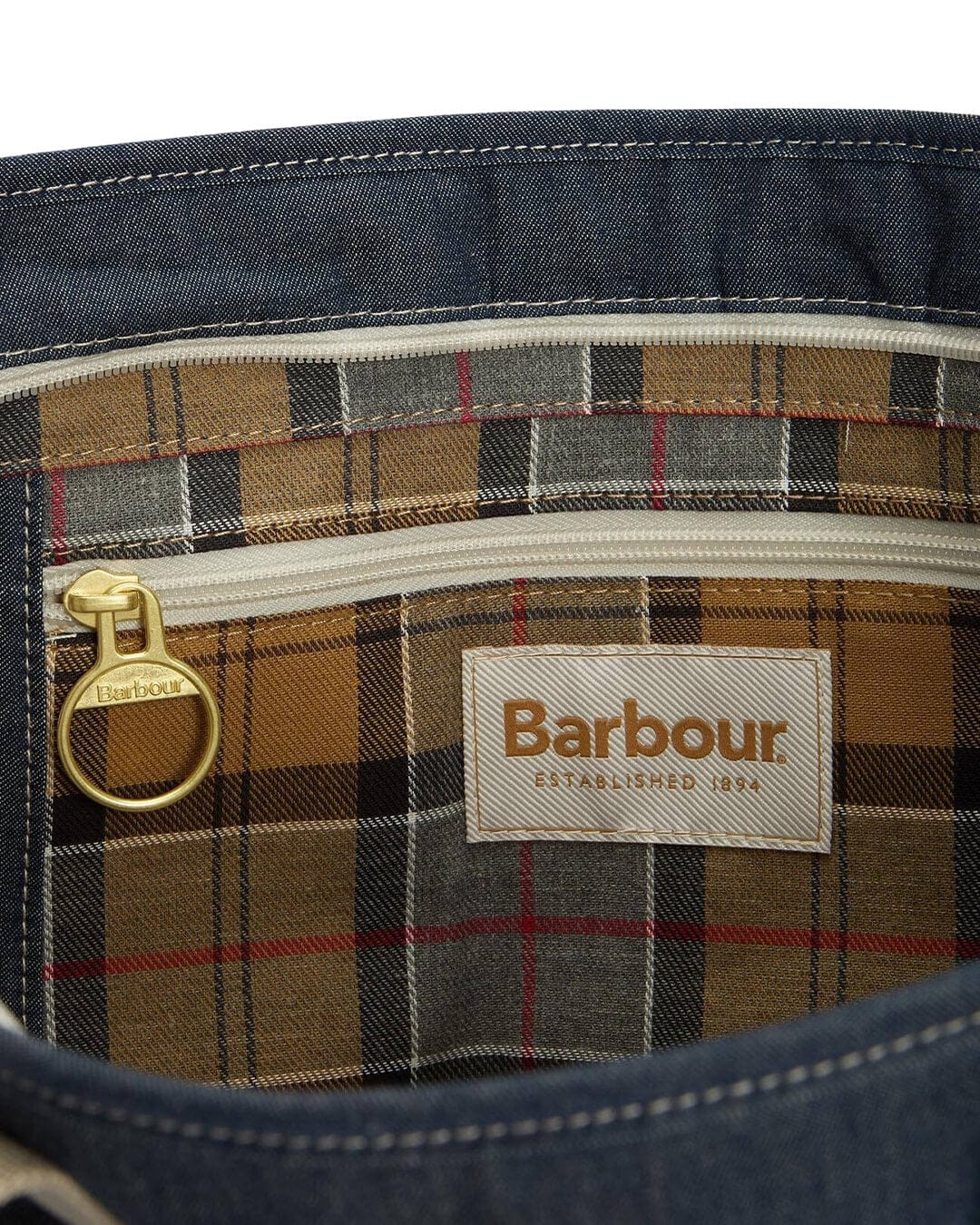 Barbour Bags ONE Barbour Indigo Mya Tote Bag