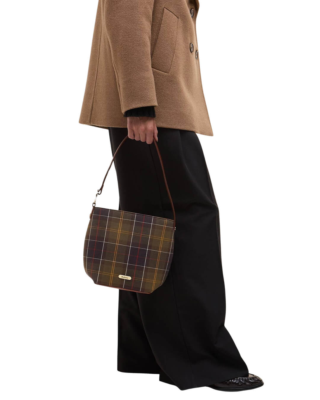 Barbour Bags ONE Barbour Multicoloured Cedar Tartan Bucket Bag Tn11 Classic Tartan