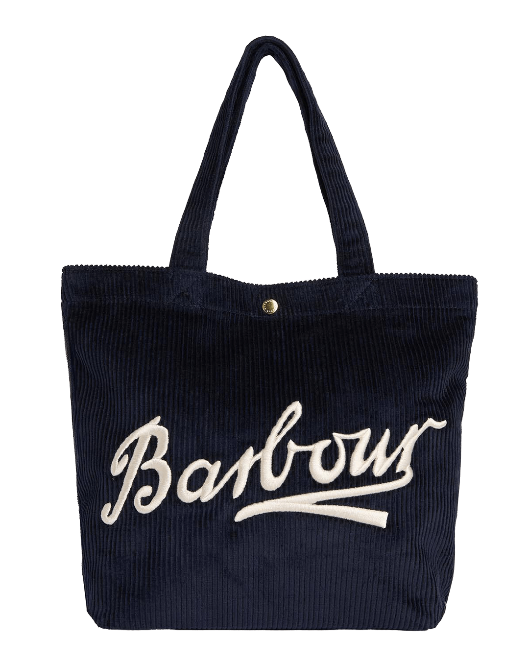 Barbour Bags ONE Barbour Navy Mini Carrick Cord Tote Bag