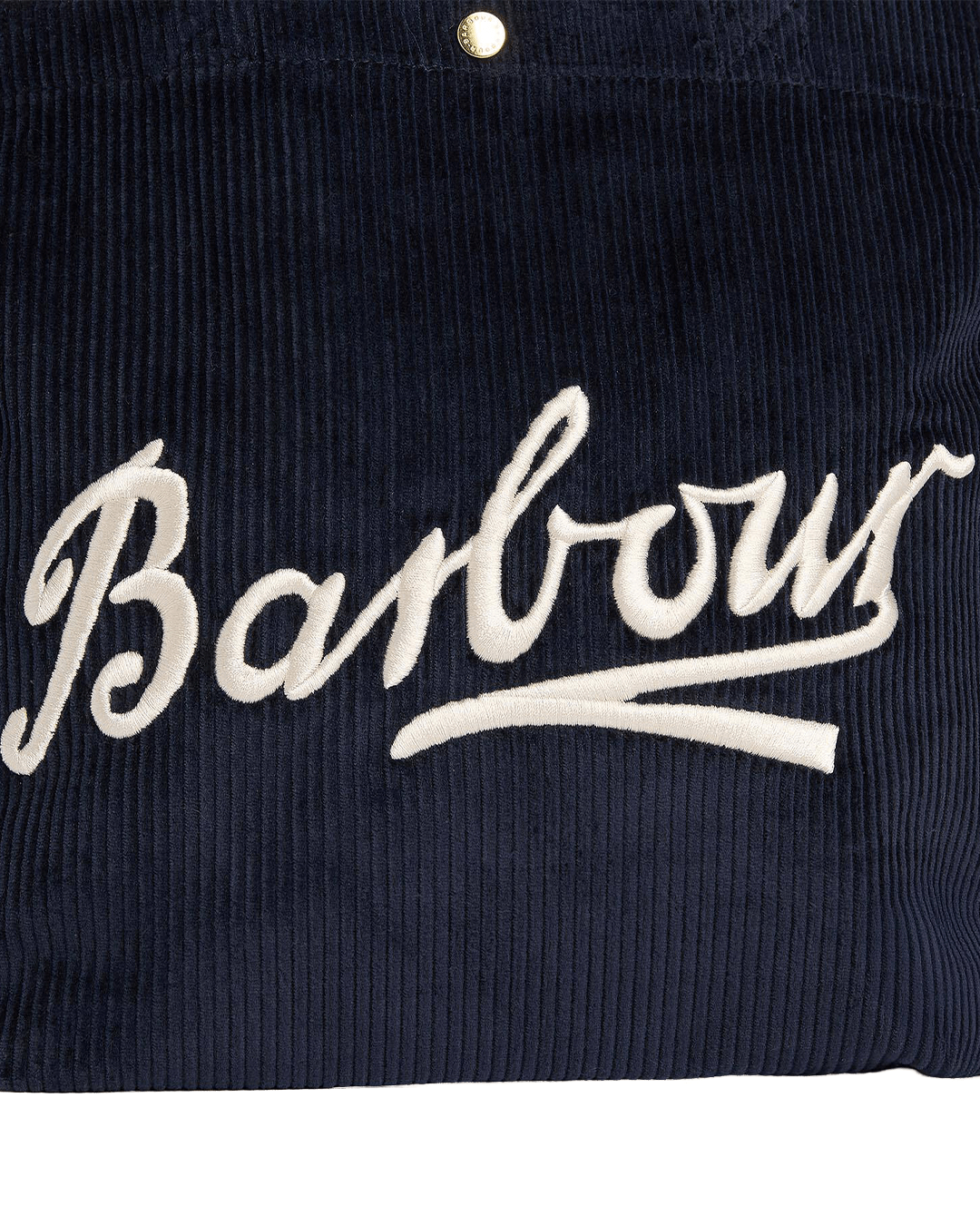 Barbour Bags ONE Barbour Navy Mini Carrick Cord Tote Bag