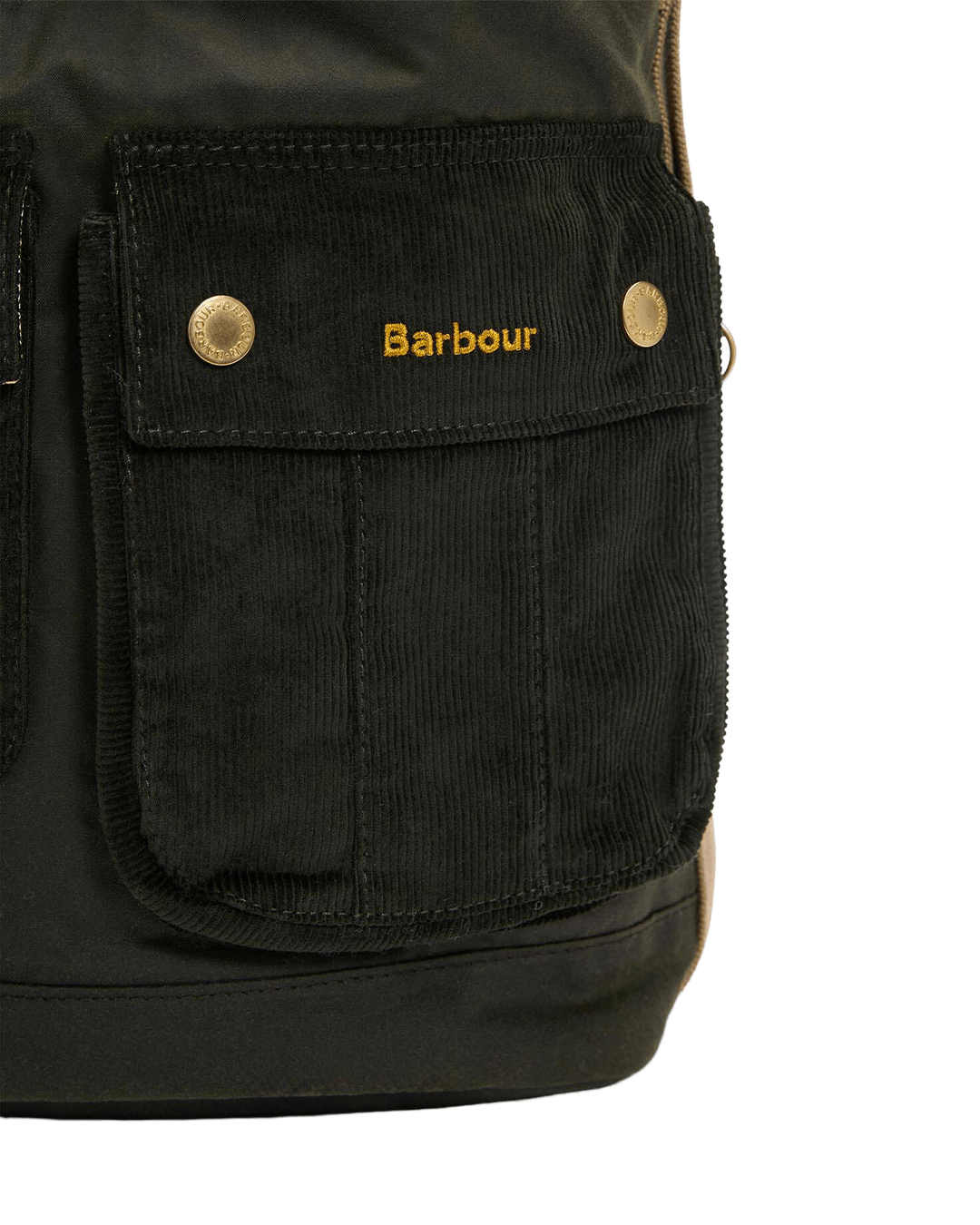 Barbour Bags ONE Barbour Olive Barbour Wax Mia Drawstring Tote Bag Ol52 Fern