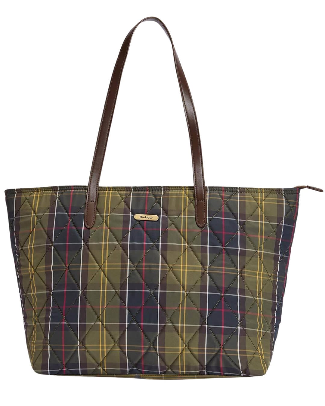 Barbour Bags ONE Barbour Olive Classic Tartan Bag