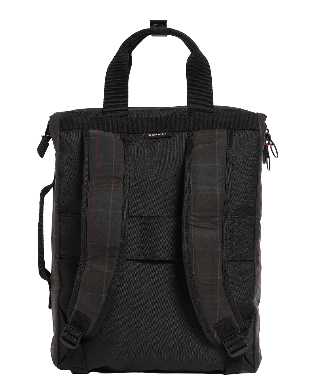 Barbour Bags ONE Barbour Olive Field Tartan Wax Backpack