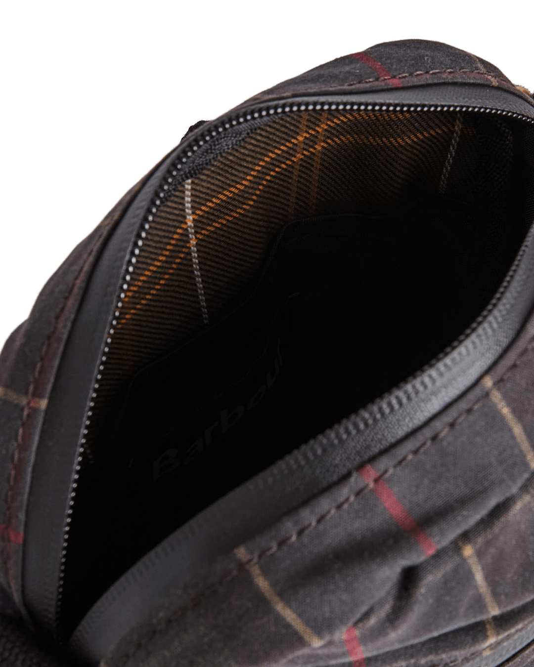 Barbour Bags ONE Barbour Olive Field Tartan Wax Carry Crossbody Bag