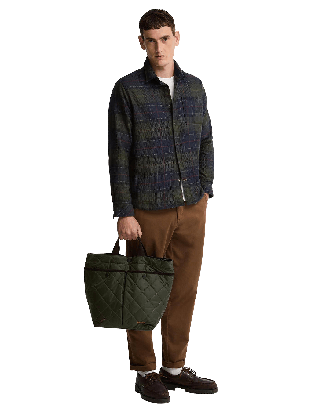 Barbour Bags ONE Barbour Olive Liddesdale Tote Bag