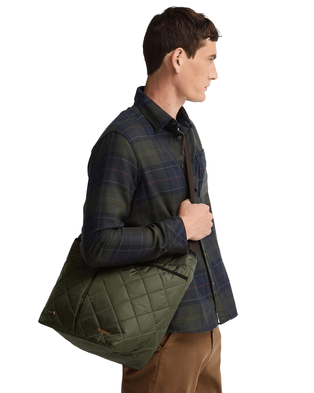 Barbour Bags ONE Barbour Olive Liddesdale Tote Bag