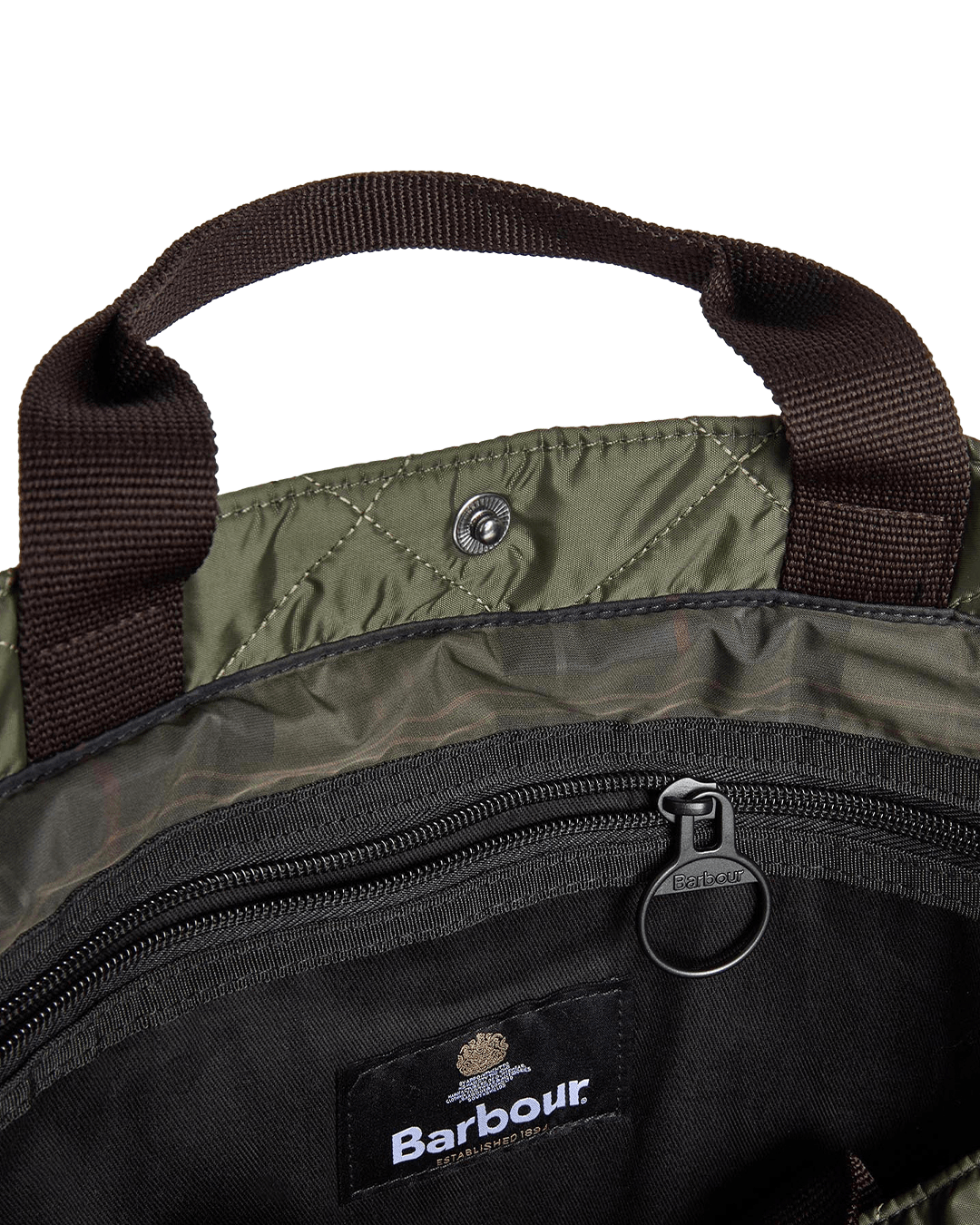 Barbour Bags ONE Barbour Olive Liddesdale Tote Bag