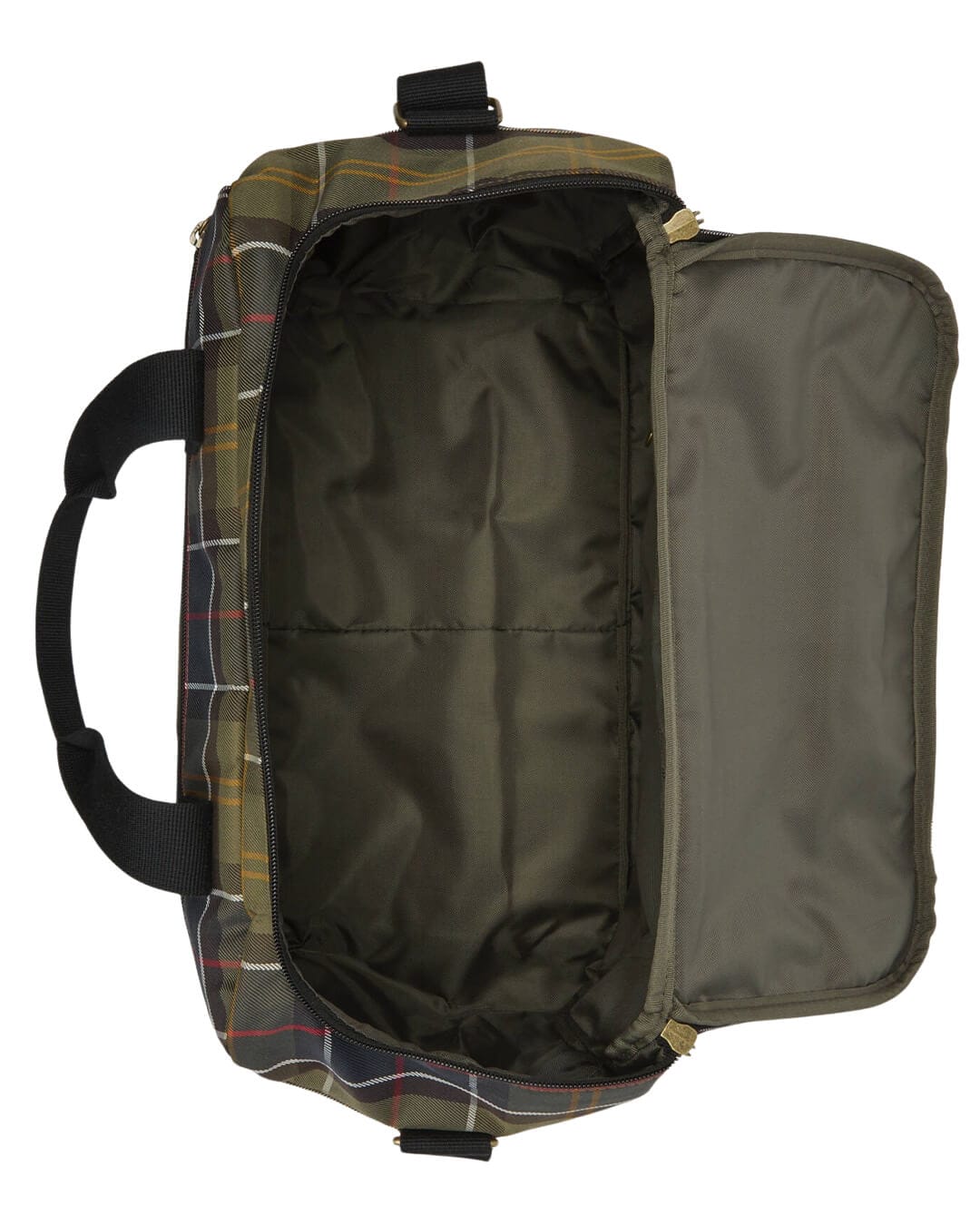 Barbour Bags ONE Barbour Olive Torridon Tartan Flight Bag