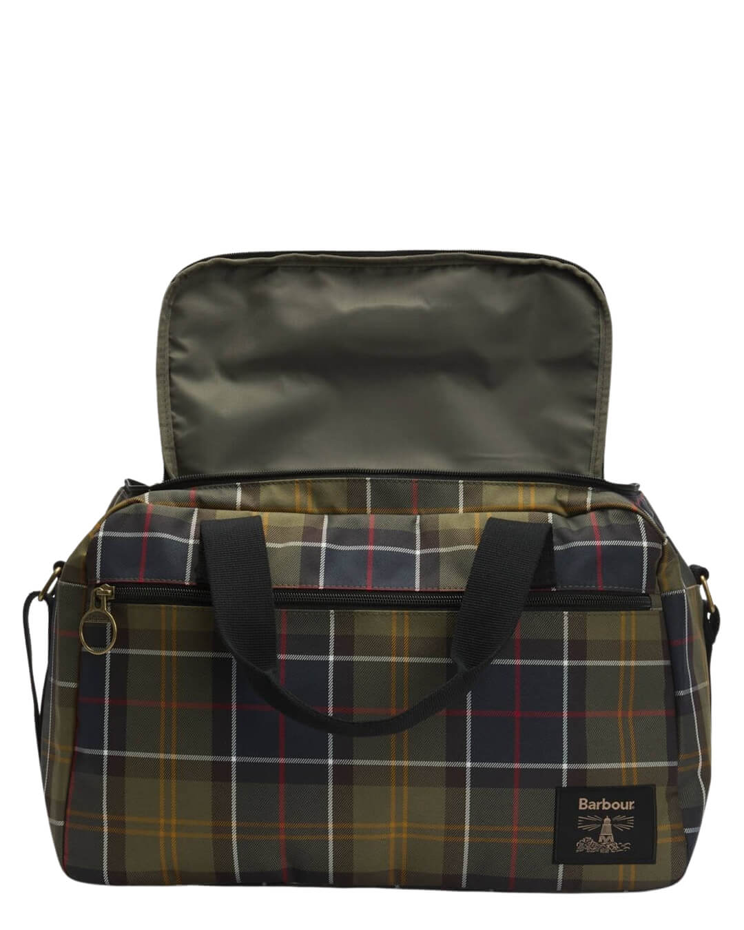 Barbour Bags ONE Barbour Olive Torridon Tartan Flight Bag