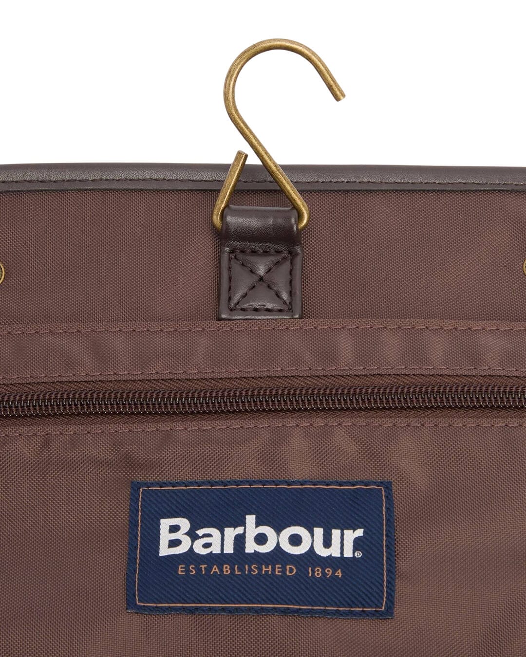 Barbour Bags ONE Barbour Olive Wax Hanging Washbag Ol51 Olive Beacon